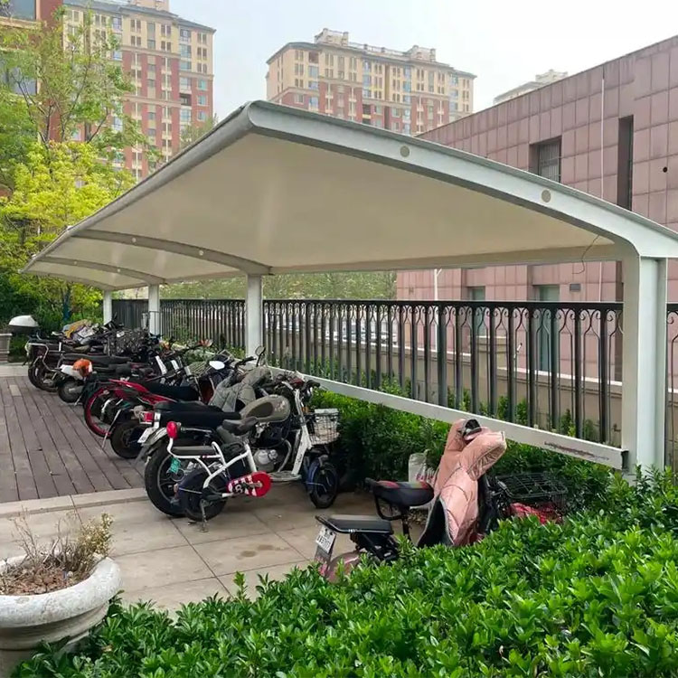 改则县膜结构电动车棚